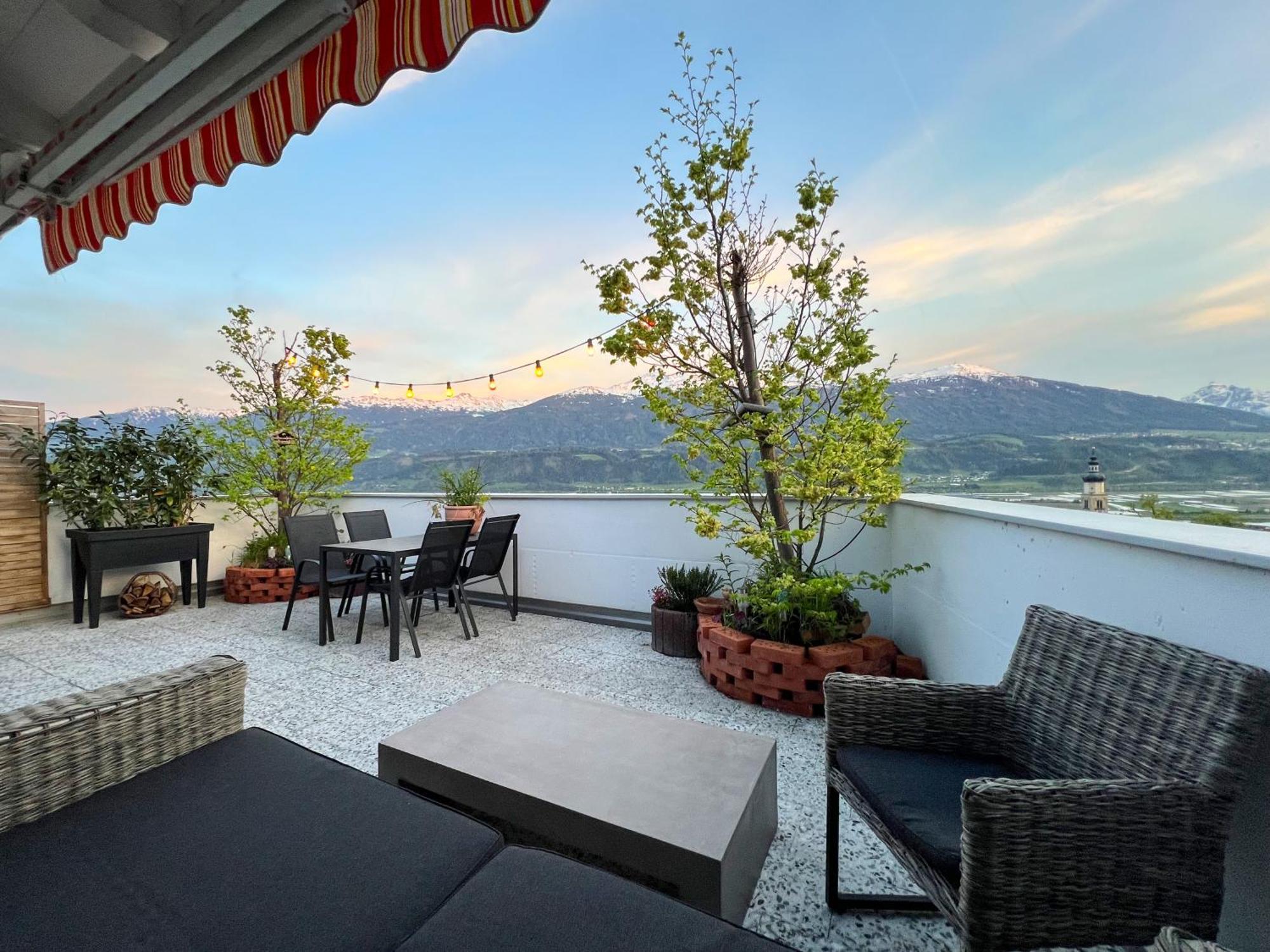 Ferienwohnung Sunny Mountain Loft - Terrace & Garden Thaur Exterior foto