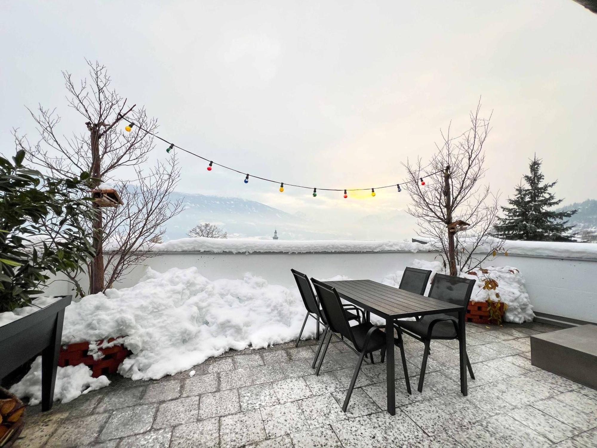 Ferienwohnung Sunny Mountain Loft - Terrace & Garden Thaur Exterior foto